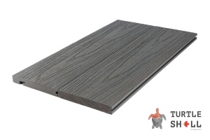 Ступени Turtle Shell Bullnose, Scottish Slatewood, Co-Extrusion — Black Deck