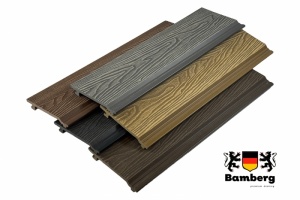 Фасадная доска ДПК Бамберг, Проджект (Project) — Black Deck